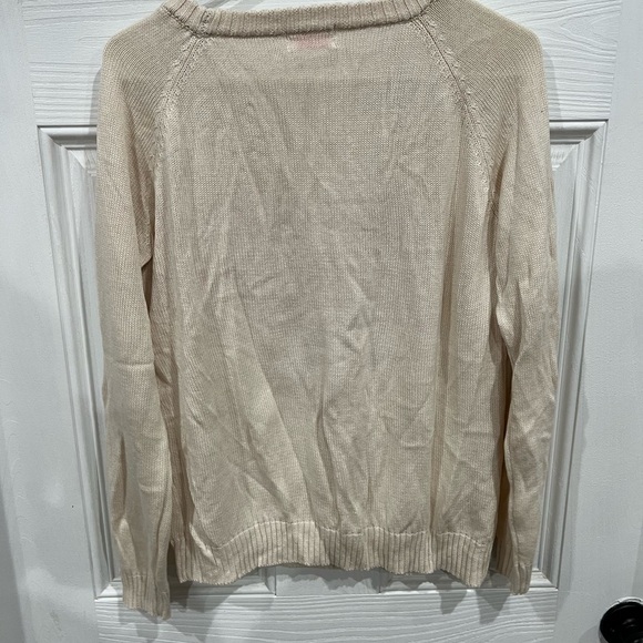 Pink Lily heart sweater! Very cute! Closet clean out! Remote worker! - Picture 4 of 4